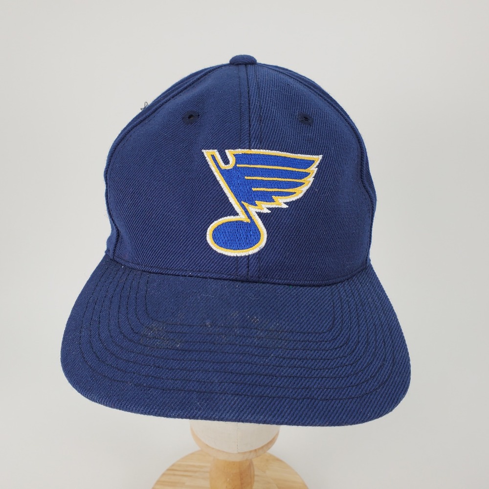 Vintage St Louis Blues Hat Sports Specialties Snapback Marty Reasoner Autograph